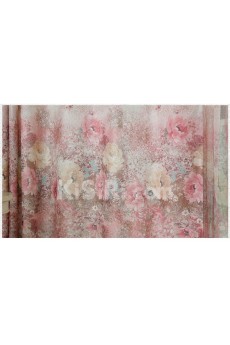 Floral Energy Saving Made to Measure Curtain (Two Panels)