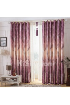 Floral Energy Saving Made to Measure Curtain (Two Panels)