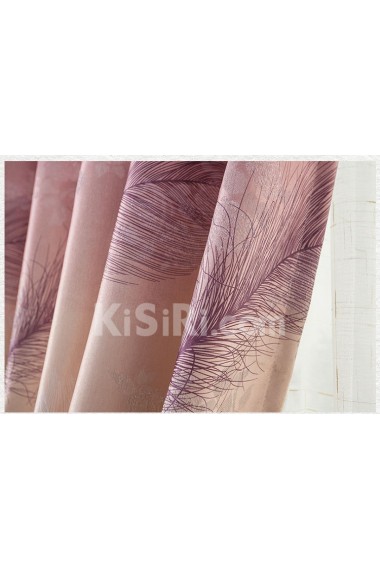 Floral Energy Saving Made to Measure Curtain (Two Panels)