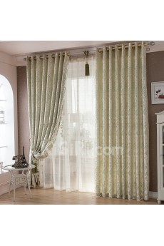 Floral Energy Saving Made to Measure Curtain (Two Panels)