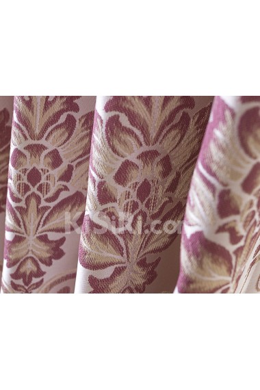 Floral Energy Saving Made to Measure Curtain (Two Panels)