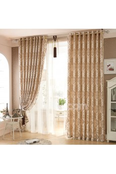 Floral Energy Saving Made to Measure Curtain (Two Panels)