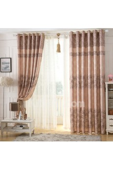 Floral Energy Saving Made to Measure Curtain (Two Panels)