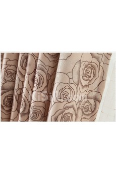 Floral Energy Saving Made to Measure Curtain (Two Panels)