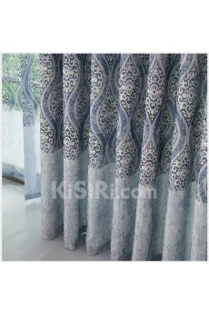 Striped Energy Saving Made to Measure Curtain (Two Panels)