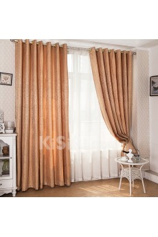 Solid Energy Saving Made to Measure Curtain (Two Panels)