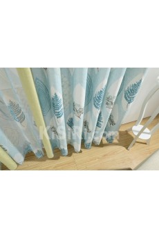 Floral Energy Saving Made to Measure Curtain (Two Panels)