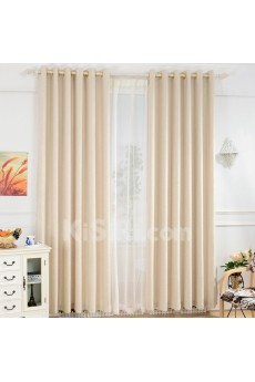 Solid Energy Saving Made to Measure Curtain (Two Panels)