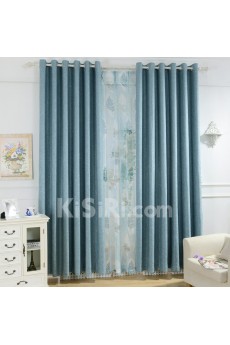 Solid Energy Saving Made to Measure Curtain (Two Panels)