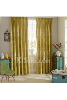 Solid Energy Saving Made to Measure Curtain (Two Panels)