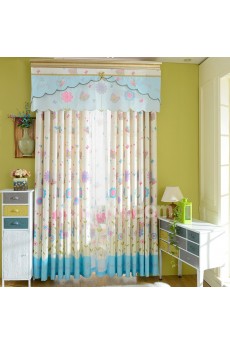 Polka Dot Energy Saving Made to Measure Curtain (Two Panels)