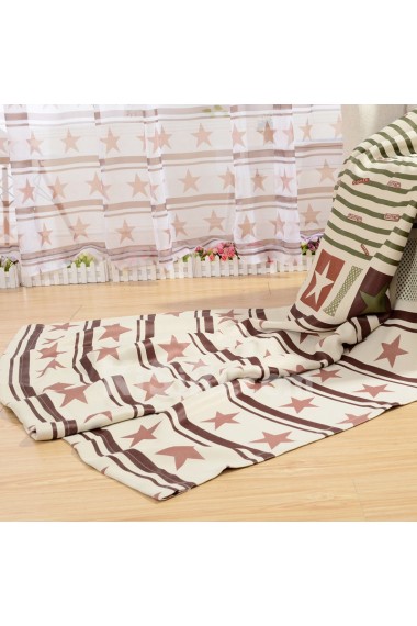 Striped Energy Saving Made to Measure Curtain (Two Panels)
