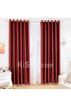 Solid Energy Saving Made to Measure Curtain (Two Panels)