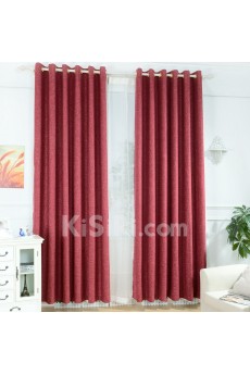 Solid Energy Saving Made to Measure Curtain (Two Panels)