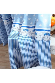 Polka Dot Energy Saving Made to Measure Curtain (Two Panels)