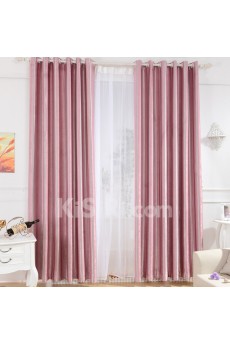 Solid Energy Saving Made to Measure Curtain (Two Panels)