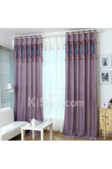 Solid Energy Saving Made to Measure Curtain (Two Panels)