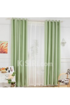 Solid Energy Saving Made to Measure Curtain (Two Panels)