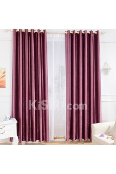 Solid Energy Saving Made to Measure Curtain (Two Panels)