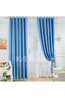 Solid Energy Saving Made to Measure Curtain (Two Panels)