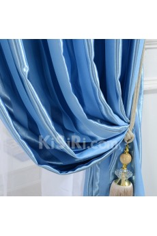 Solid Energy Saving Made to Measure Curtain (Two Panels)
