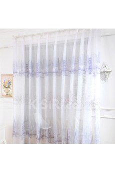 Solid Made to Measure Sheer Curtain (Two Panels)