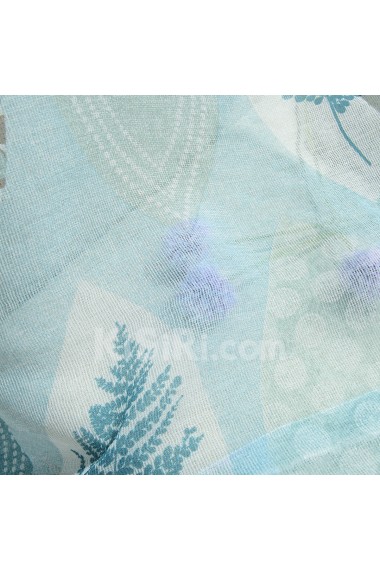Leaf Made to Measure Sheer Curtain (Two Panels)