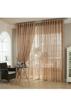 Striped Made to Measure Sheer Curtain (Two Panels)