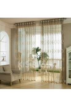 Polka Dot Made to Measure Sheer Curtain (Two Panels)