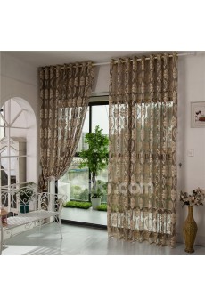 Striped Made to Measure Sheer Curtain (Two Panels)