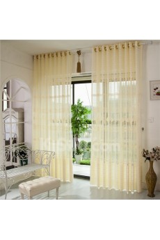 Floral Made to Measure Sheer Curtain (Two Panels)