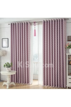 Polka Dot Energy Saving Made to Measure Curtain (Two Panels)