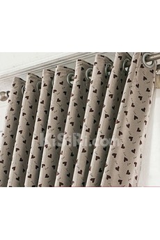 Polka Dot Energy Saving Made to Measure Curtain (Two Panels)