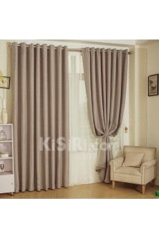 Solid Energy Saving Made to Measure Curtain (Two Panels)