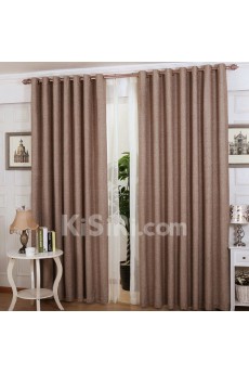 Solid Energy Saving Made to Measure Curtain (Two Panels)