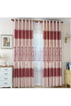 Floral Energy Saving Made to Measure Curtain (Two Panels)