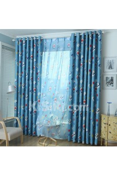 Floral Energy Saving Made to Measure Curtain (Two Panels)