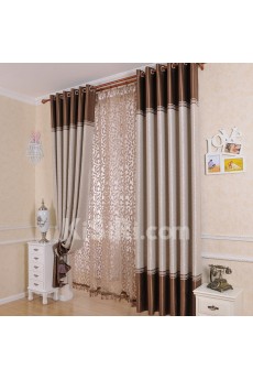 Solid Energy Saving Made to Measure Curtain (Two Panels)