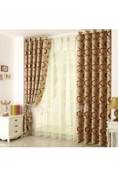 Floral Energy Saving Made to Measure Curtain (Two Panels)