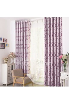 Floral Energy Saving Made to Measure Curtain (Two Panels)