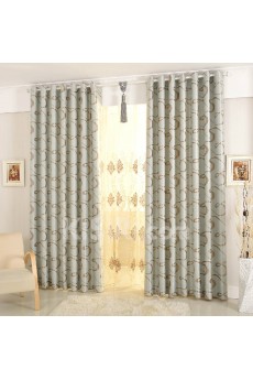 Floral Energy Saving Made to Measure Curtain (Two Panels)