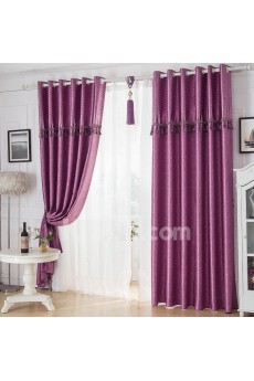 Solid Energy Saving Made to Measure Curtain (Two Panels)