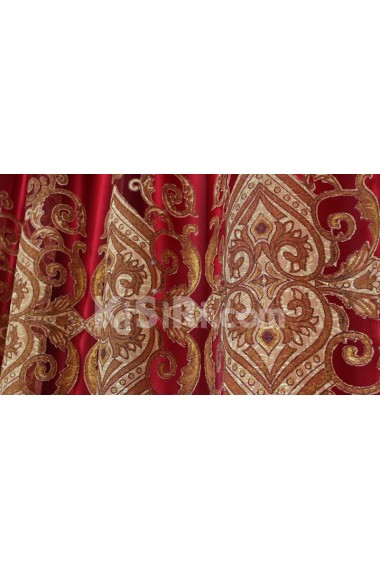Floral Energy Saving Made to Measure Curtain (Two Panels)