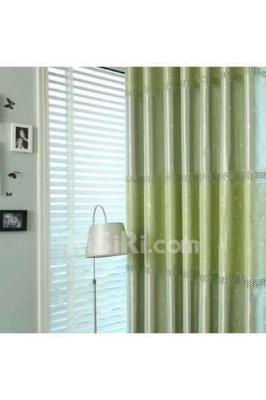 Striped Energy Saving Made to Measure Curtain (Two Panels)