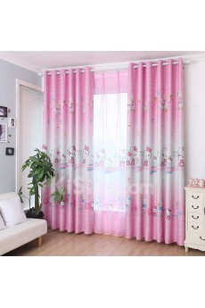 Floral Energy Saving Made to Measure Curtain (Two Panels)