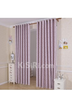 Plaid Energy Saving Made to Measure Curtain (Two Panels)