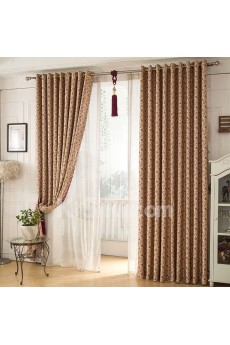 Floral Energy Saving Made to Measure Curtain (Two Panels)