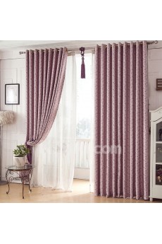 Floral Energy Saving Made to Measure Curtain (Two Panels)