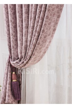 Floral Energy Saving Made to Measure Curtain (Two Panels)