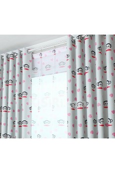 Floral Energy Saving Made to Measure Curtain (Two Panels)